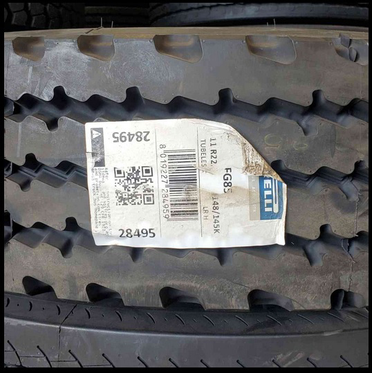 0 Pirelli 11R22.5  FG85 All Positions16Ply 148/145K 2849500