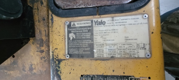 2003 Yale GDP050VX