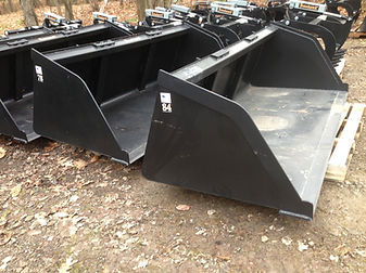 0 Various Skid Steer Bucket Snow / Litter / Mulch 68 Inch