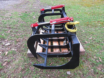 0 Various Heavy Duty Skid Steer Brush Grapple 78 Inch