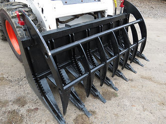 0 Various Heavy Duty Root Rake Grapple 68/72 Inch