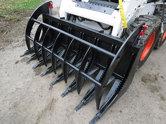 0 Various Heavy Duty Root Rake Grapple 68/72 Inch