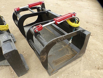 0 Various Heavy Duty Skid Steer Bucket Grapple 68/72 Inch