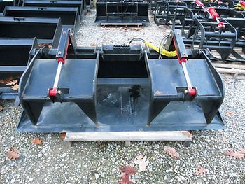 0 Various Extreme Duty Skid Steer Bucket Grapple 68/75 Inch