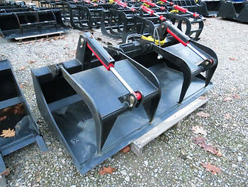 0 Various Extreme Duty Skid Steer Bucket Grapple 68/75 Inch