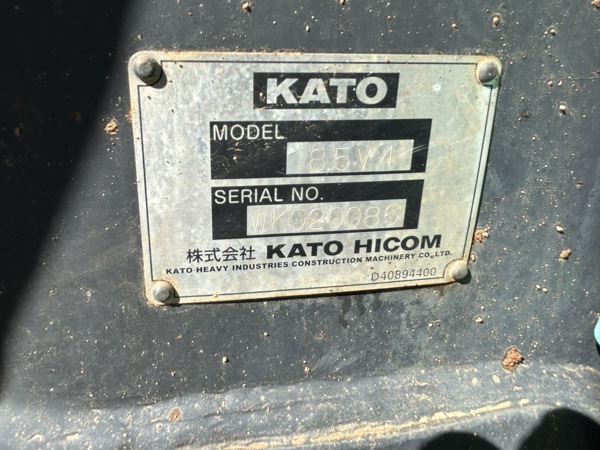 2018 Kato HD85V4