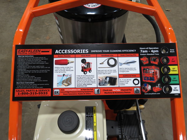 2024 Easy-Kleen 4,000 PSI Hot Water Industrial Pressure Washer