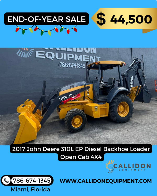 2017 John Deere 310L EP